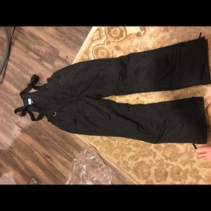 Snow pants in black - adult size S